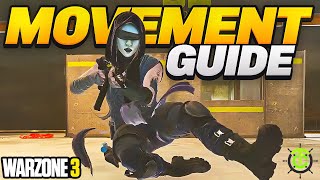 Go from BOT to PRO Warzone 3 Movement Guide Settings Tips  Tricks [upl. by Yelsgnik]