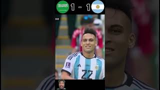 Argentina vs Saudi Arab  12 FIFA World Cup Qatar 22HDYouTube BDFootball001 [upl. by Nnylyar]