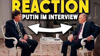 Putin im Interview mit Tucker Carlson EUAngriff Nord Stream CIA [upl. by Alrick]