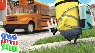 Wheels on the Bus part 5  Minions Nursery Rhymes [upl. by Iveson]