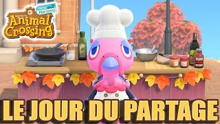 Le GUIDE du Jour du PARTAGE  ft Dindou 🦃  🍗  Animal Crossing New Horizons [upl. by Nilo8]