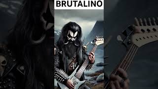 Buratino  Brutal Black Metal AI Version буратино нейросеть ai blackmetal [upl. by Gardel]