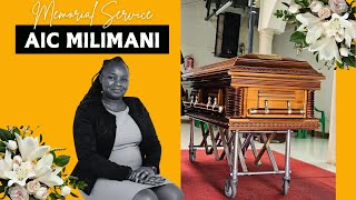 AIC MILIMANI  MERCY MEMORIAL SERVICE  Compilation [upl. by Eillit]