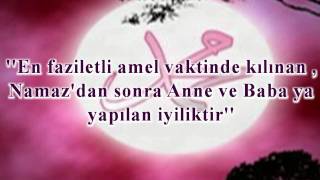 ANNE ve BABA hakkı40 Hadis [upl. by Sweeney]