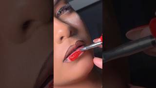 Bold Red lipstick tutorial bappamorya lipstick parimakeover liplover [upl. by Furie]