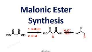 Malonic Ester Synthesis [upl. by Inessa]