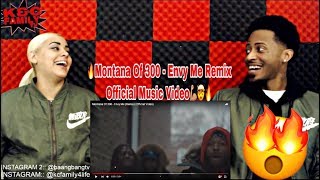 MONTANA OF 300  ENVY ME REMIX REACTION 🔥💪🏽 DAMNN HE WENT CRAZY ON THIS WATCH [upl. by Linnet]