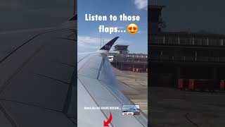 WOWW  A350900 FLAPS  airbus aviation views flightreview fijiairways a350 [upl. by Kus]