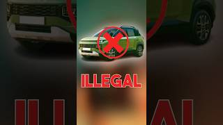 This Colour Car is illegal  Olive Green Colour Car pe Laga Ban shorts automobile trending [upl. by Torray]