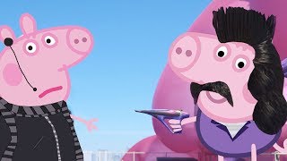 Despicable ME 3 characters Gru and Balthazar Bratt becomes Peppa Pig and George [upl. by Sremmus649]