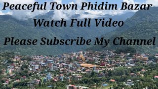 View of Phidim bazarPanchtharTrek and travelvlog [upl. by Ettennyl427]