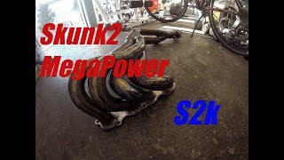 skunk2 megapower headers s2000 [upl. by Arebma]