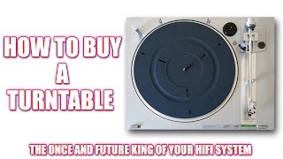 How to Buy a Turntable [upl. by Naellij]