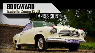 BORGWARD ISABELLA Coupé 1960  Modest test drive  Engine sound  SCC TV [upl. by Iggie]