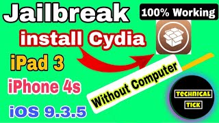 How To Jailbreak iOS 936  935 iPhone 4s5 iPad 234Mini  Working [upl. by Gibb]