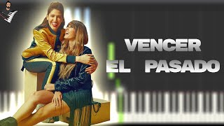 HAASH  Vencer el Pasado  Instrumental Piano Tutorial  Partitura  Karaoke  MIDI [upl. by Seften]