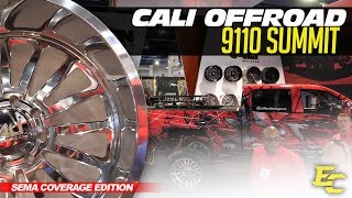 SEMA SHOWCASE CALI OFFROAD 9110 SUMMIT [upl. by Vanhook]