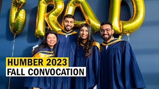 Humber 2023 Fall Convocation [upl. by Nylidnarb]