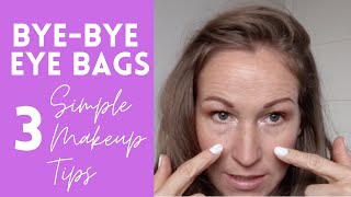 Got Eye Bags The 3 Best Tips to Conceal Under Eye Bags [upl. by Narf]