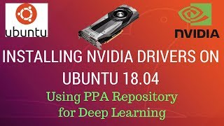 Installing proprietary Nvidia drivers on Ubuntu 1804 [upl. by Rania]