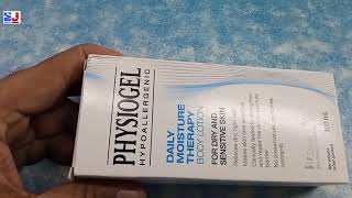 Physiogel Hypoallergenic Daily moisture Therapy Body Lotion  Physiogel Body Lotion use Review Hindi [upl. by Mllly]