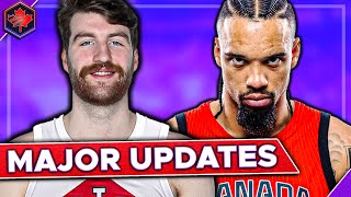 Raptors Add College Basketball STAR  Massive Team Canada Update  Toronto Raptors News [upl. by Corbet263]