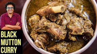 Black Mutton Curry Recipe  How To Make Kaala Mutton  Maharashtrian Mutton Recipe By Varun Inamdar [upl. by Itagaki]