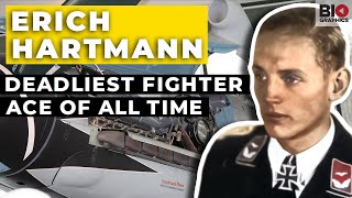 Erich Hartmann Deadliest Fighter Ace of all Time [upl. by Abdu]