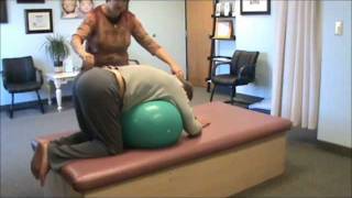 Back Pain Relief part 1 Movement Lesson Session with the Eggball [upl. by Bertie51]