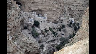 Twierdza Masada Pustynia Judzka Morze Martwe i Klasztor Wadi Qelt [upl. by Uthrop]