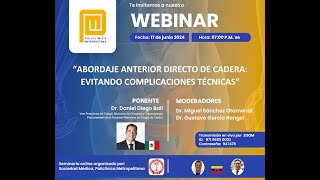 ABORDAJE ANTERIOR DIRECTO DE CADERA EVITANDO COMPLICACIONES TÉCNICAS [upl. by Lavicrep142]