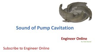 Sound of Cavitating Pump Centrifugal Pumps Cavitation in Centrifugal Pump Pump Cavitation Sound [upl. by Einyaj671]