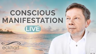 Conscious Manifestation  LIVE Special Event with Eckhart Tolle on Dec 4  5pm PT  8pm ET [upl. by Otsirave237]