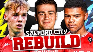 REBUILDING SALFORD CITY FIFA 22 Career Mode [upl. by Aenehs]