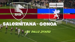 Salernitana  Genoa 12  21a giornata Serie A 2324  Alla fine solo silenzio [upl. by Templa]