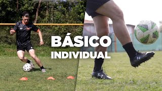 ENTRENAMIENTO BÁSICO de FÚTBOL  Todas las posiciones ⚽ [upl. by Caryn]