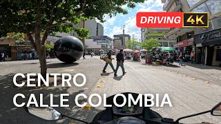 4K Medellín Avenida Colombia Centro Ciudad 🇨🇴 Sin Destion [upl. by Annayrb738]