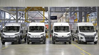 2024 Stellantis Large Vans PRODUCTION Line In Italy  Boxer Ducato Jumper amp Movano [upl. by Eednyl]