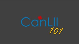 CanLII 101  Partie 1 [upl. by Kacy]