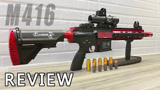 M416 Full Auto Heavy Shell Ejecting Nerf Blaster [upl. by Dalt]