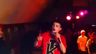 James Avery vs Cry Baby B Freestyle Battle UTN 574 Ent Concert [upl. by Morel591]