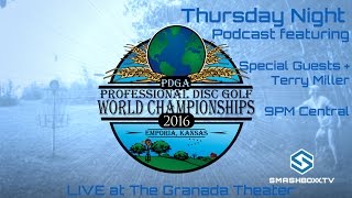 2016 PDGA Pro Worlds  Day 3 Recap from the Granada Theater  Drew Gibson and Steve Rico [upl. by Shira]