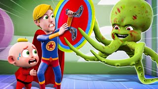 Daddy Is My Hero 🤳😍💪  My Super Dad Song  More Funny Nursery Rhymes amp Baby Songs [upl. by Aralc]