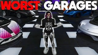 The WORST Garage Tour in GTA Online [upl. by Akiwak562]