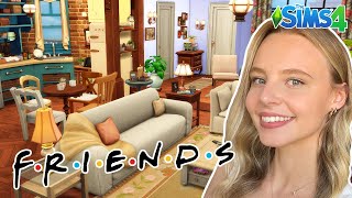 I built Monicas apartment from Friends in The Sims 4 [upl. by Kiernan268]