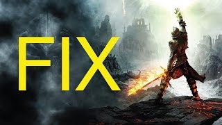 FPS STUTTERING FIX  Dragon Age Inquisition [upl. by Inalaehak853]