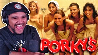 WHOA Porkys 1981 FIRST TIME WATCHING REACTION  Comedy [upl. by Ettezzil]