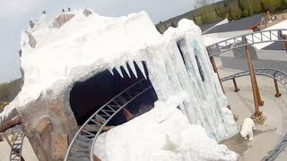 Polar Xplorer POV Front Seat Roller Coaster Onride Legoland Billund Denmark 2012 HD [upl. by Gnud404]