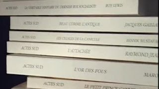 Hubert Nyssen  Du texte au livre les avatars du sens [upl. by Agneta]