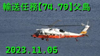 UH60J飛来【74号機79号機】20231105 [upl. by Mroz912]